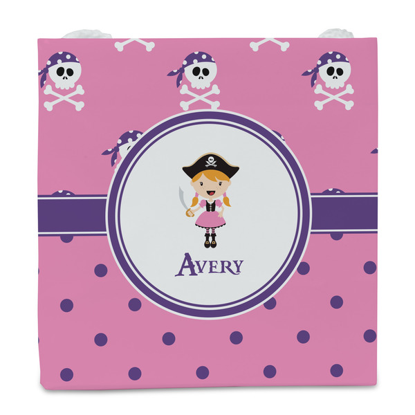 Pink Pirate Party Favor Gift Bag - Matte - Front
