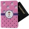 Pink Pirate Passport Holder - Fabric (Personalized)