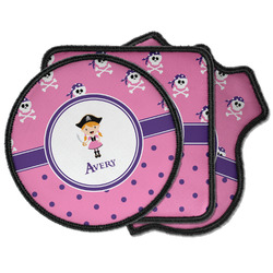 Pink Pirate Iron on Patches (Personalized)