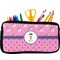 Pink Pirate Pencil / School Supplies Bags - Small