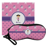 Pink Pirate Eyeglass Case & Cloth (Personalized)