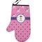 Pink Pirate Personalized Oven Mitt - Left