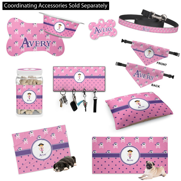 Pink Pirate Customized Pet Accessories