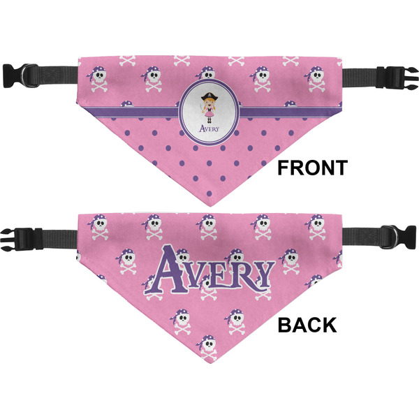 Pink Pirate Pet Bandana Approval