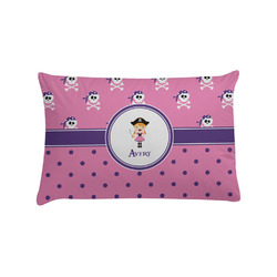 Pink Pirate Pillow Case - Standard (Personalized)