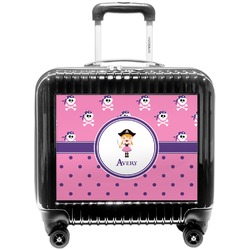 Pink Pirate Pilot / Flight Suitcase (Personalized)