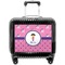Pink Pirate Pilot Bag Luggage with Wheels