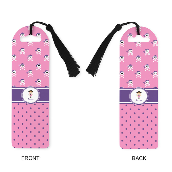 Pink Pirate Plastic Bookmarks - Approval