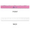 Pink Pirate Plastic Ruler - 12" - APPROVAL