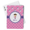 Pink Pirate Playing Cards - Front View