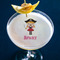 Pink Pirate Printed Drink Topper - XLarge - In Context