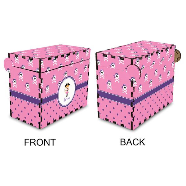 Pink Pirate Recipe Box - Full Color - Approval