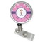 Pink Pirate Retractable Badge Reel (Personalized)
