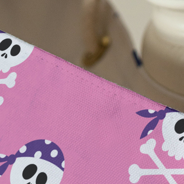 Pink Pirate Large Rope Tote - Close Up View