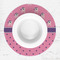 Pink Pirate Round Linen Placemats - LIFESTYLE (single)