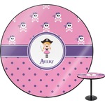 Pink Pirate Round Table (Personalized)