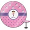 Pink Pirate Round Table - 24" (Personalized)
