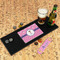 Pink Pirate Rubber Bar Mat - IN CONTEXT