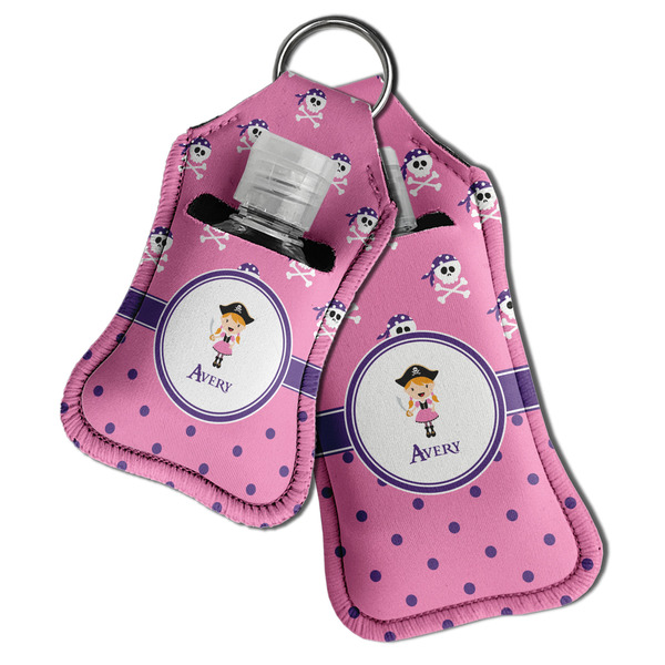 Pink Pirate Sanitizer Holder Keychain - Both in Case (PARENT)