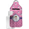 Pink Pirate Sanitizer Holder Keychain - Large with Case