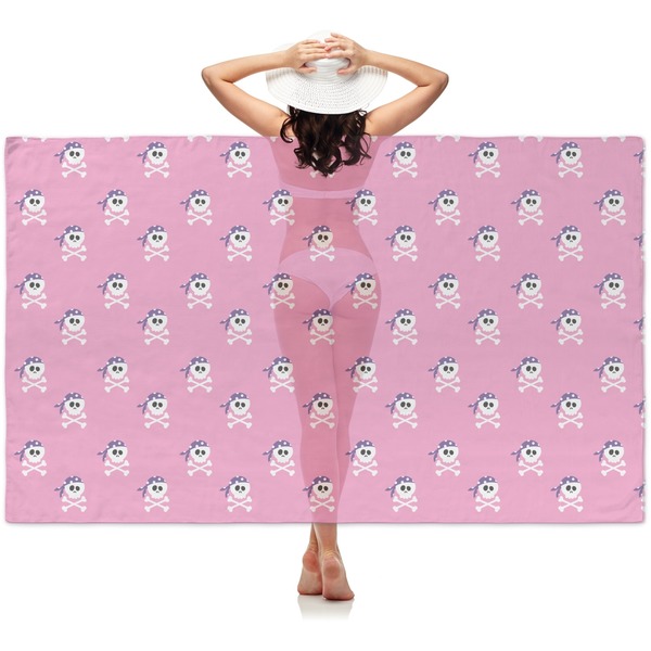 Custom Pink Pirate Sheer Sarong