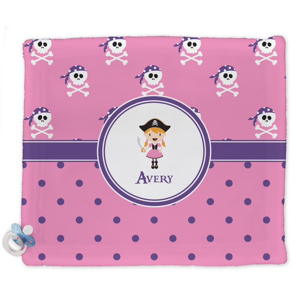 Custom Pink Pirate Security Blanket (Personalized)