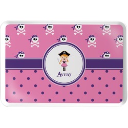 Pink Pirate Serving Tray (Personalized)