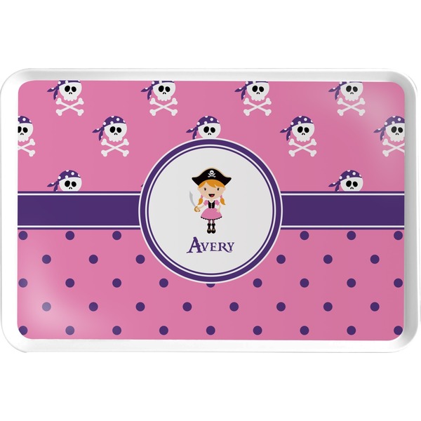 Custom Pink Pirate Serving Tray (Personalized)