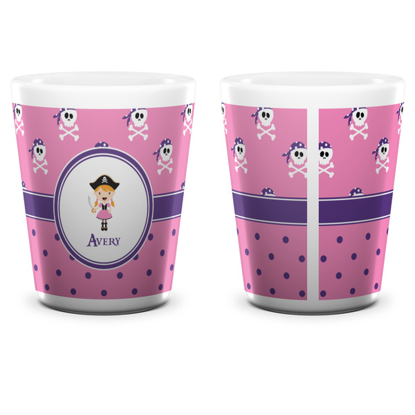 Pink Pirate Shot Glass - White - APPROVAL