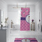 Pink Pirate Shower Curtain - Custom Size