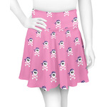 Pink Pirate Skater Skirt - Small