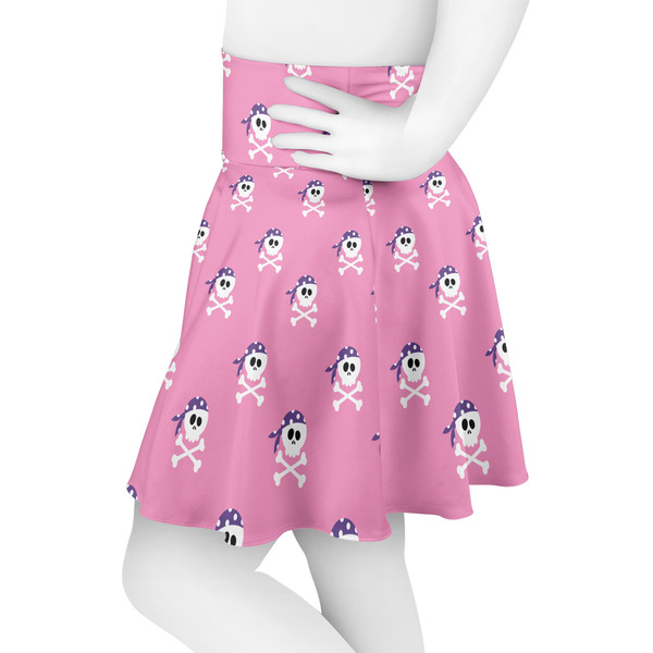 Pink Pirate Skater Skirt - Side