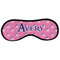 Pink Pirate Sleeping Eye Masks - Large (Personalized)