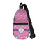 Pink Pirate Sling Bag - Front View