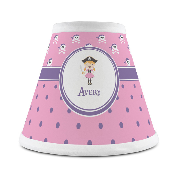 Custom Pink Pirate Chandelier Lamp Shade (Personalized)