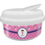 Pink Pirate Snack Container (Personalized)