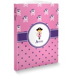 Pink Pirate Softbound Notebook - 7.25" x 10" (Personalized)