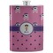 Pink Pirate Stainless Steel Flask (Personalized)