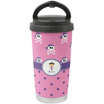 Pink Pirate Stainless Steel Coffee Tumbler (Personalized)