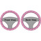 Pink Pirate Steering Wheel Cover- Front and Back