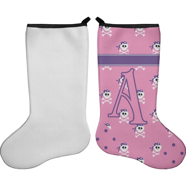 Pink Pirate Stocking - Single-Sided - Approval