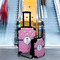 Pink Pirate Suitcase Set 4 - IN CONTEXT