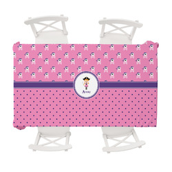 Pink Pirate Tablecloth - 58"x102" (Personalized)