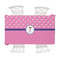 Pink Pirate Tablecloth - 58"x102" (Personalized)
