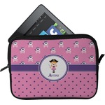 Pink Pirate Tablet Case / Sleeve (Personalized)