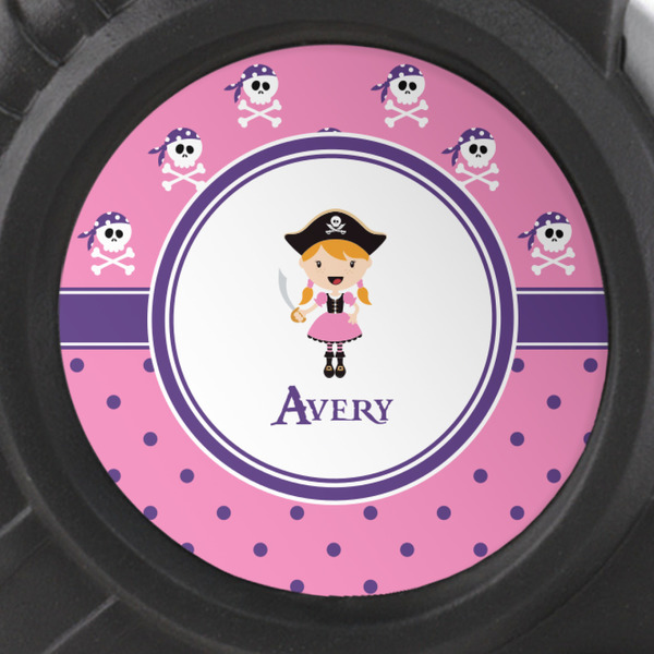 Pink Pirate Tape Measure - 25ft - detail