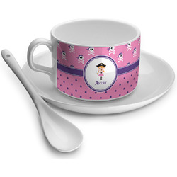 Pink Pirate Tea Cup (Personalized)