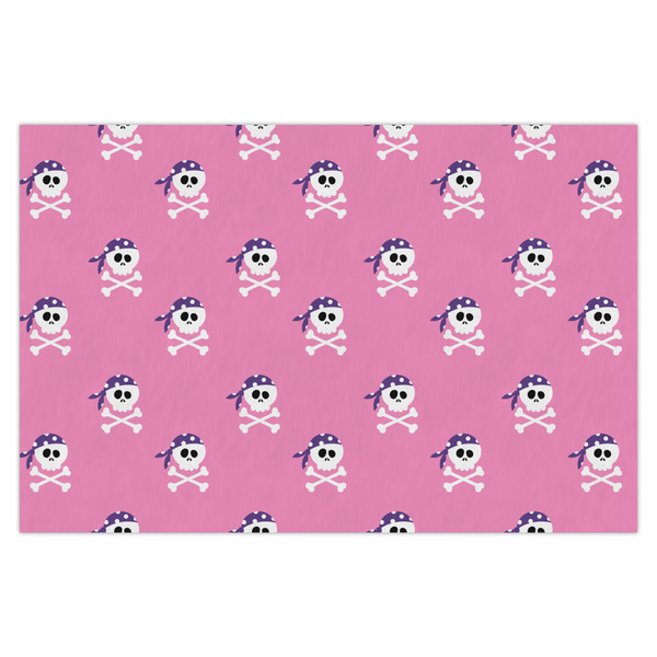 Custom Pink Pirate Tissue Paper Sheets - X-Large - Heavyweight