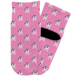 Pink Pirate Toddler Ankle Socks