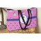 Pink Pirate Tote w/Black Handles - Lifestyle View